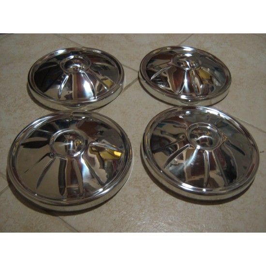 Hubcaps for Trabant P50 Year 1958, "Cloverleaf"