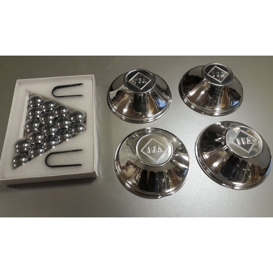 Hub cap with "IFA" made of Alu including 16pcs cap nuts
