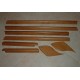 Wooden strips W311/312 Sedan DeLuxe 1958-1965 light