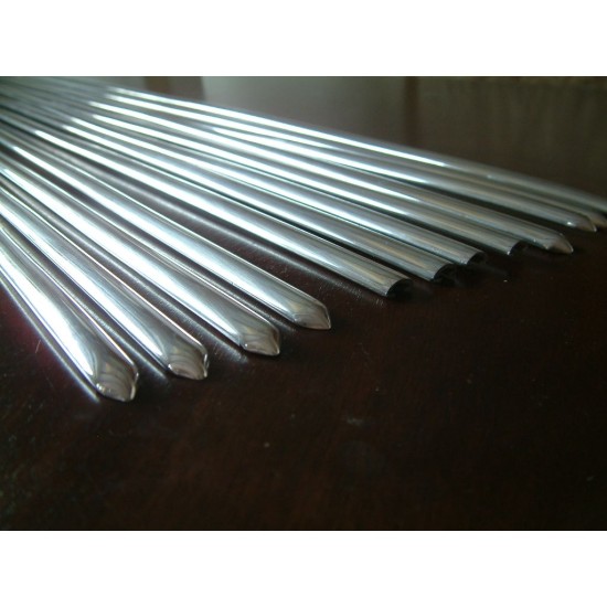 Trim strip set for Trabant P601, Side, straight ver. Double