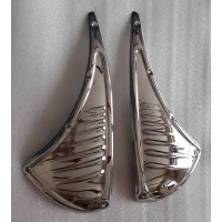 Stone guard corner IFA F9 / DKW F89-94 Stainless Steel, Pair