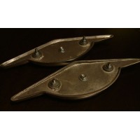 Emblem W311 colorful, enameled / Pair (F+R) with VEB