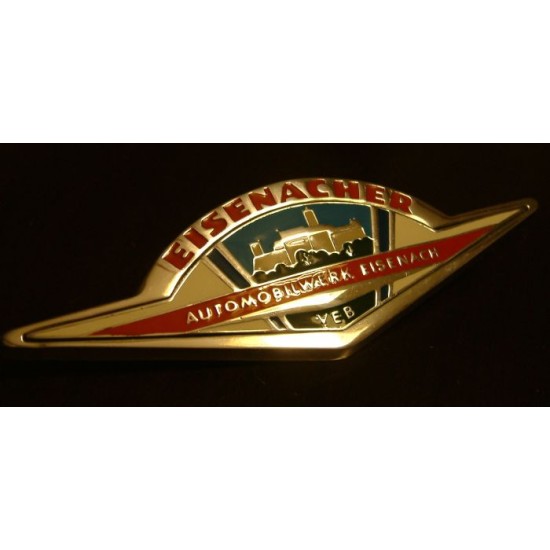 Emblem W311 colorful, alu, enameled / FRONT with VEB