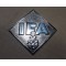 IFA F8 / F9 square Emblem chrom