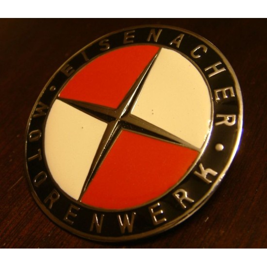 Emblem EMW 60mm made of Alu, enameled Black