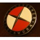 Emblem EMW 60mm made of Alu, enameled Black