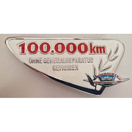 Badge 100,000Km for Wartburg 311 / 312