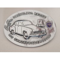 Badge Wartburg 311 Borderland Rally 1964 ADMV
