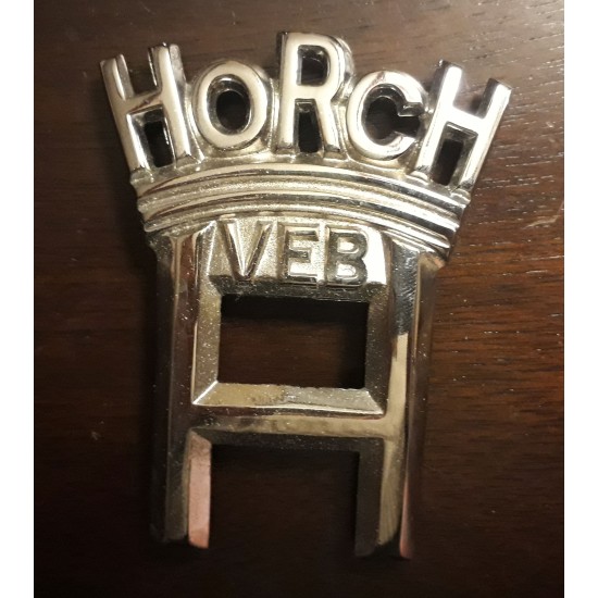 Emblem Horch-VEB Oldtimer, chromed