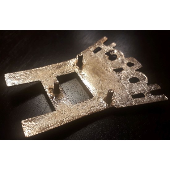 Emblem Horch-VEB Oldtimer with 24K Gold layer