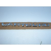 Letter set WARTBURG for the hood, Chrome