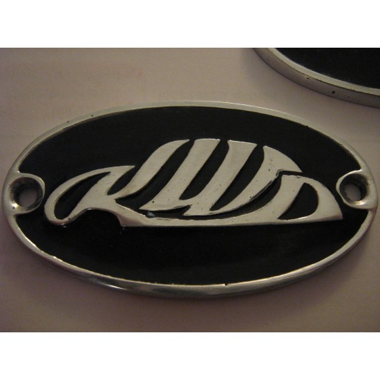 Badge KWD oval, Karosserie Werk Dresden from 1959