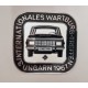Badge Wartburg Meeting Hungary 1967