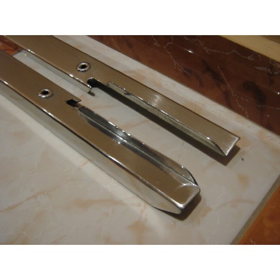 Door sill plates for Wartburg 311 Coupe, made of Alu