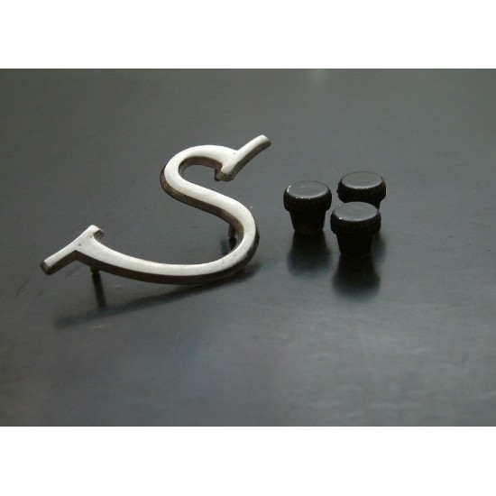 Wartburg 313 Lettering "S" for the trunk lid