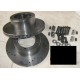 Brake discs Vented W353 / 1.3, incl. mounting parts
