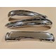 Bumper Set W311/312 FRONT 3-Piece, Stainless Steel